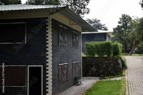 A house and beautiful garden in nainital