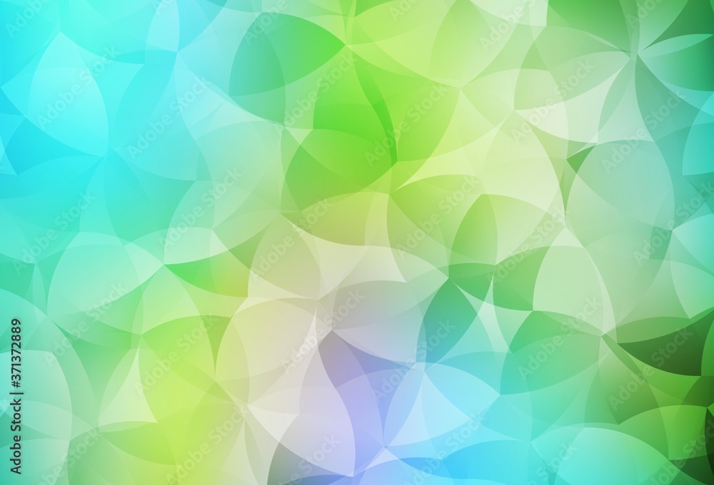 Light Blue, Yellow vector template with chaotic shapes. Light Blue, Yellow vector template with chaotic shapes.