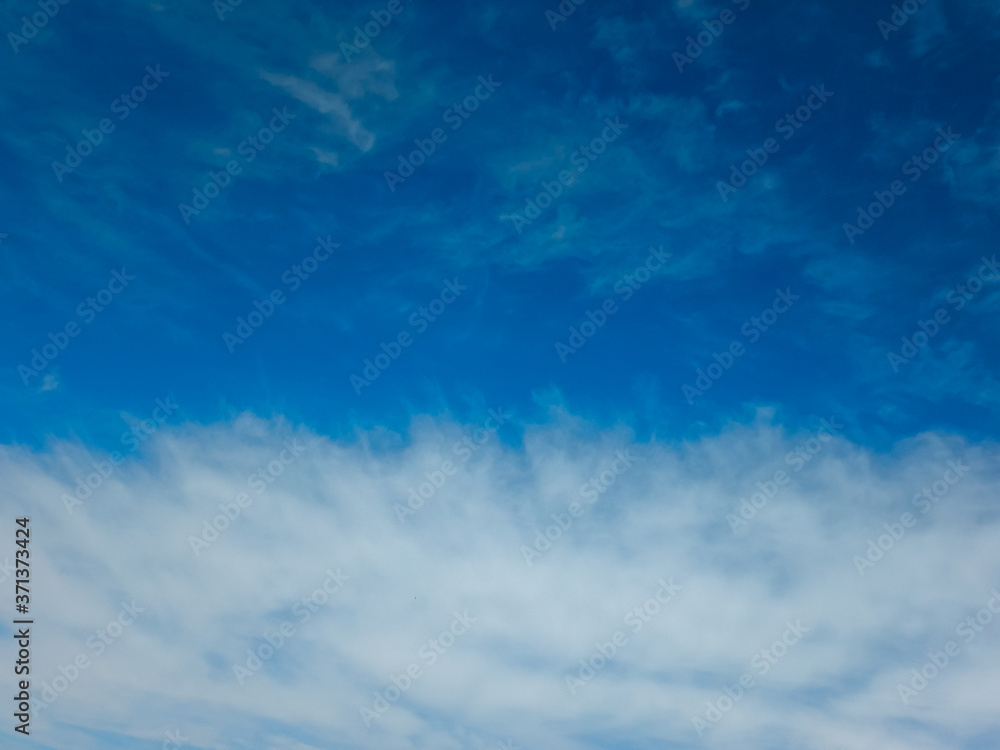 Blue sky with clouds with place for your text Blue sky with clouds with place for your text