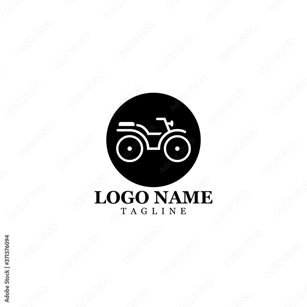 Motorcycle Icon Vector Design Template Motorcycle Icon Vector Design Template