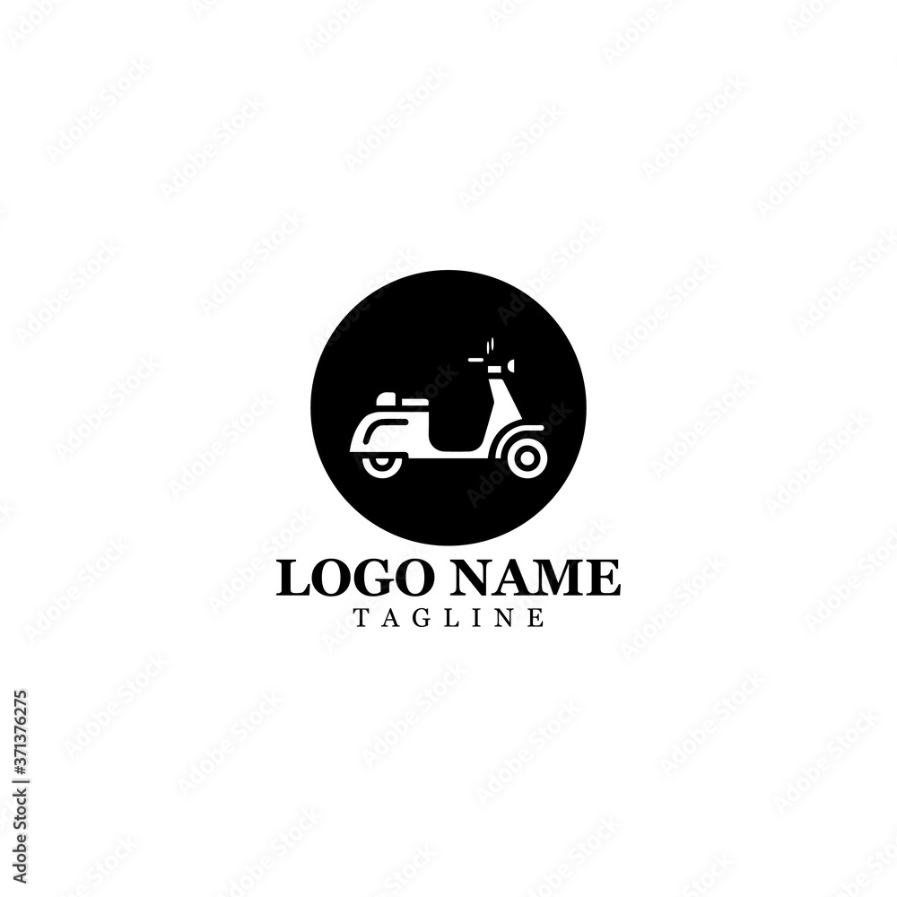 Motorcycle Icon Vector Design Template Motorcycle Icon Vector Design Template