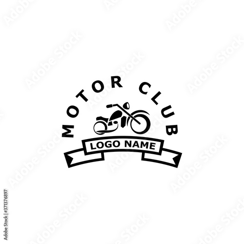 Motorcycle Icon Vector Design Template
