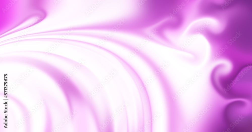 Fototapeta premium 3D Pink modern abstract liquid effect motion Panorama background and wallpaper.