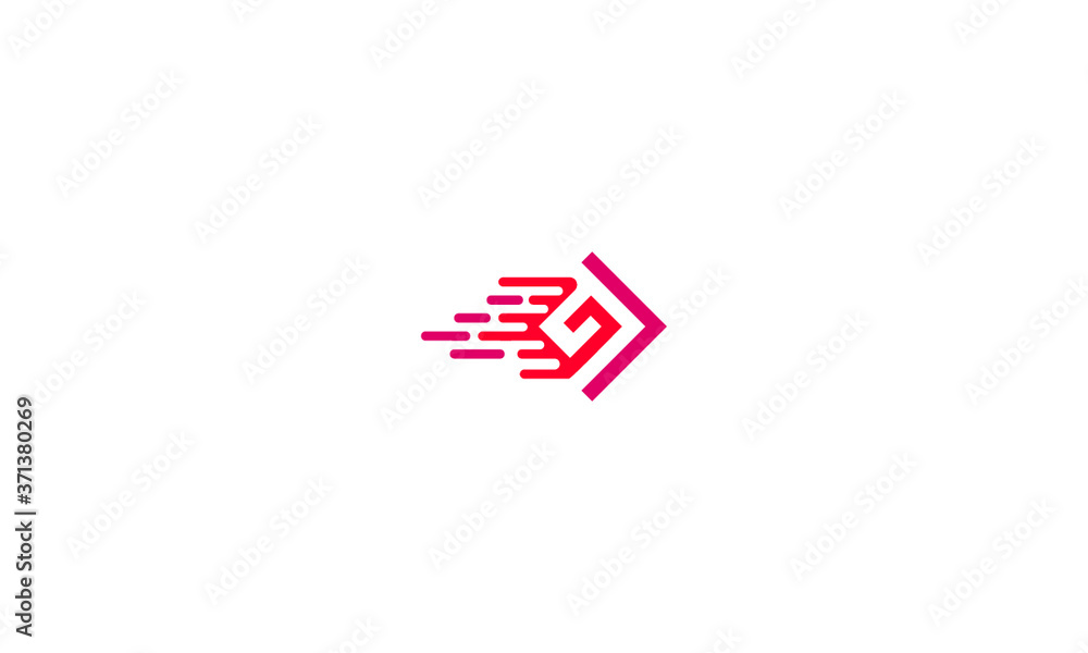 Fototapeta premium G expres box logo design