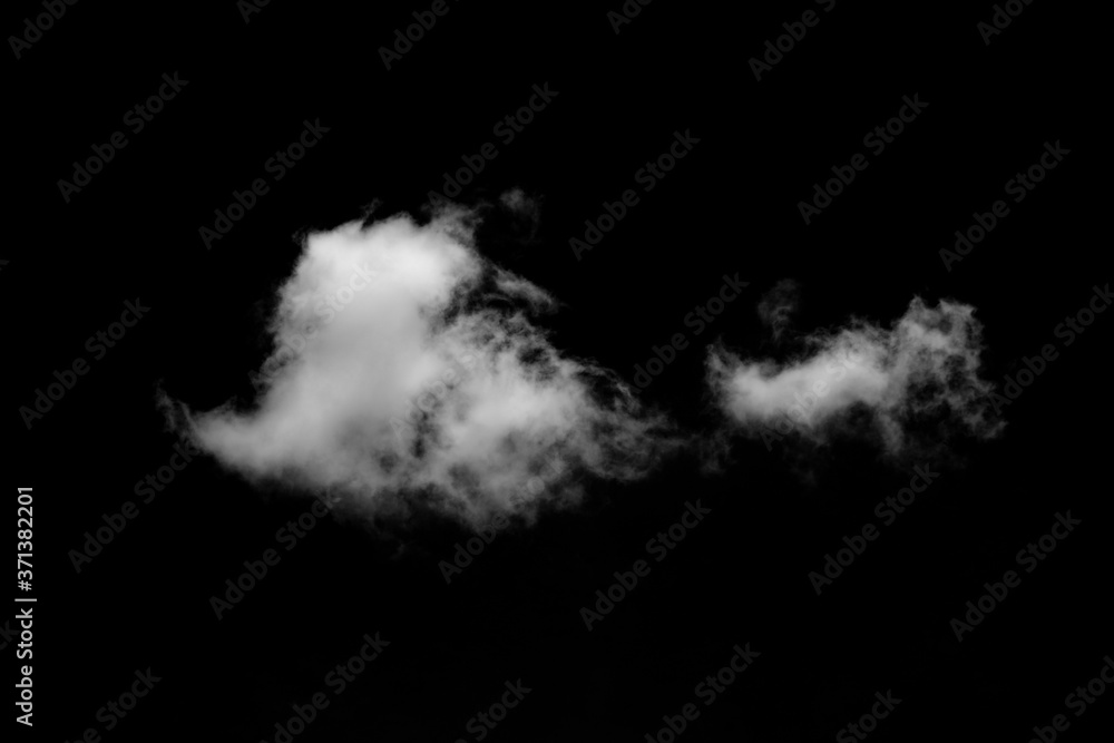 White cloud object for nature design summer background. White cloud object for nature design summer background.