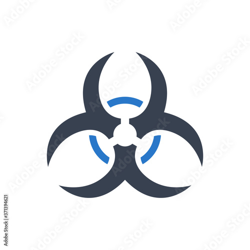 Biological hazard icon