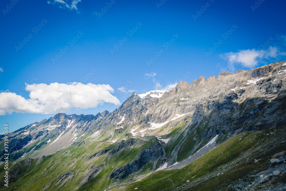 Panorama montano alpino