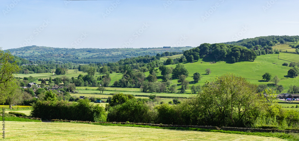 Pictor , Derbyshire . A summer view