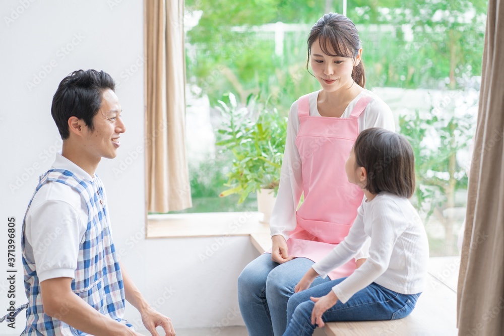 保育士 子供　ポートレート