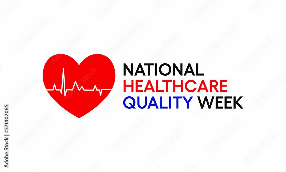 Vector illustration on the theme of National healthcare quality week observed each year during October.
