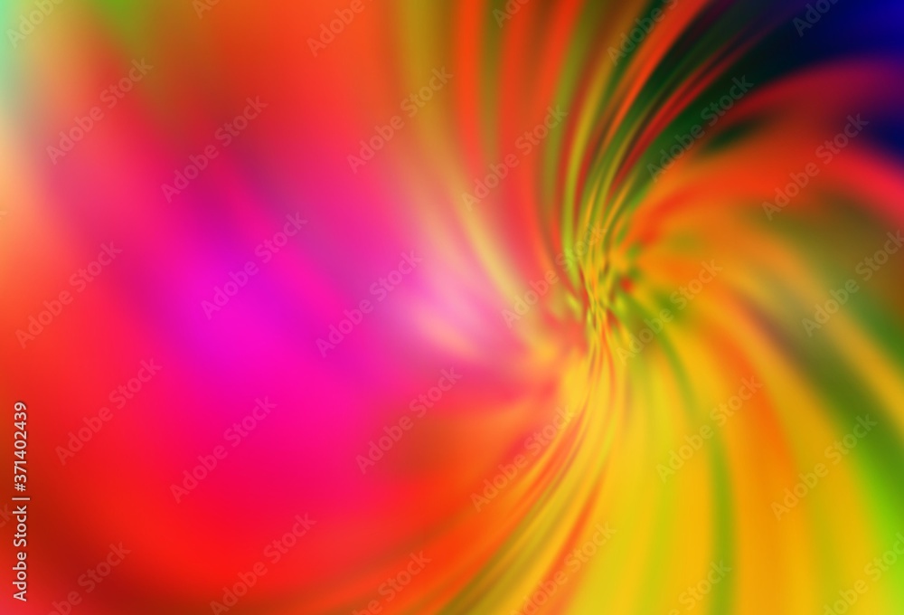 Fototapeta premium Dark Multicolor vector abstract bright template.