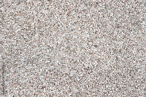 Seamless white and pink gravel texture. Repeatable pattern, seams free, perfect as renders, rendering and architectural works. 3:2 ratio. photo