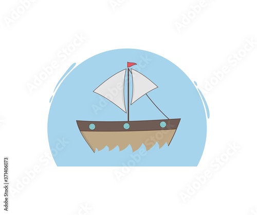 design about boat icon