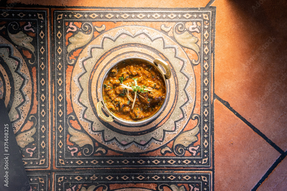 Naklejka premium Indian Food