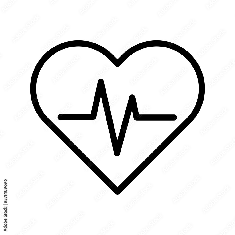 Heart cardio graph Heart cardio graph