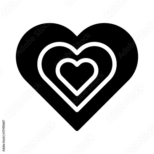 Hearth love icon