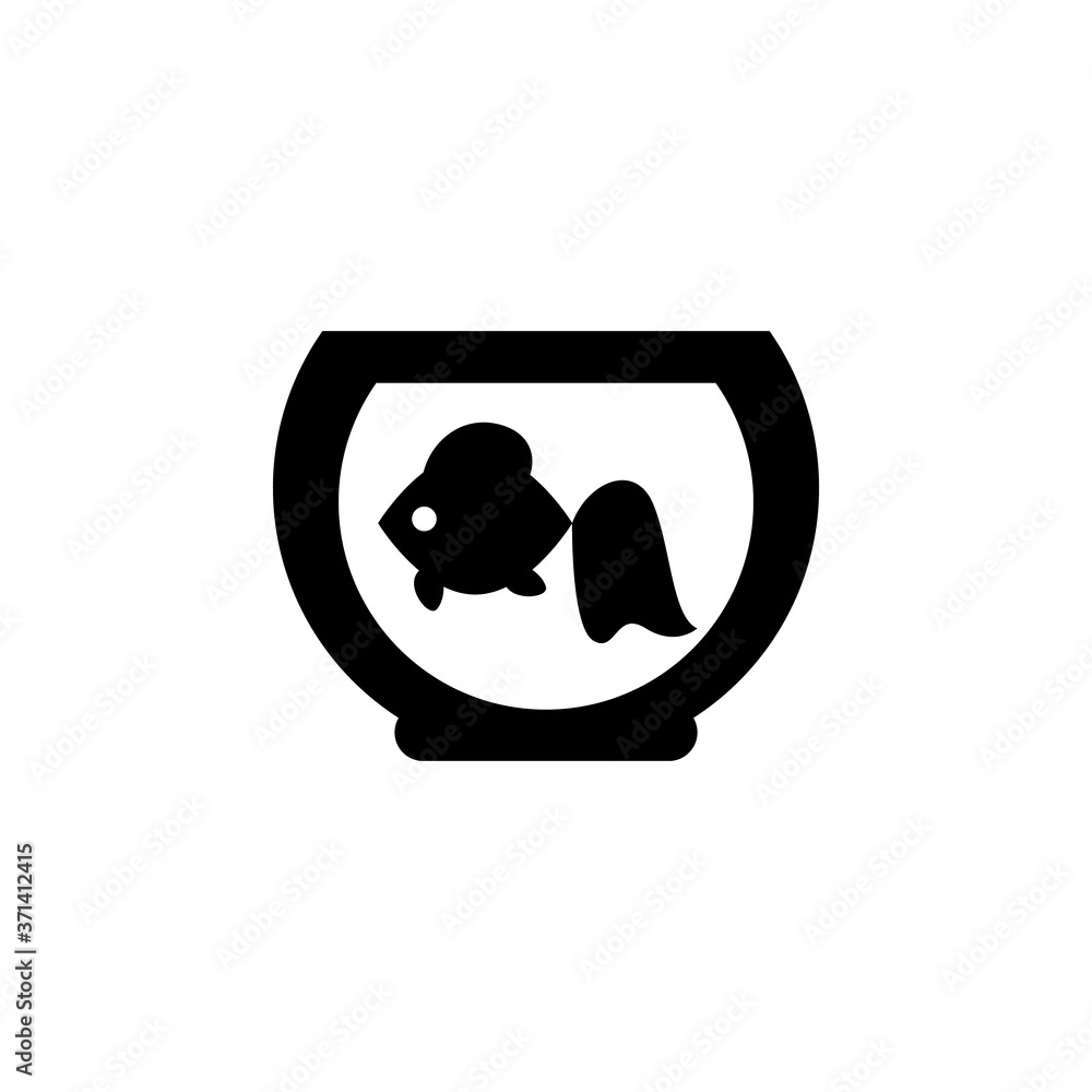 .filled aquarium icon, simple sign and symbol from Pet-vet collection, design element for User Interface .filled aquarium icon, simple sign and symbol from Pet-vet collection, design element for User Interface
