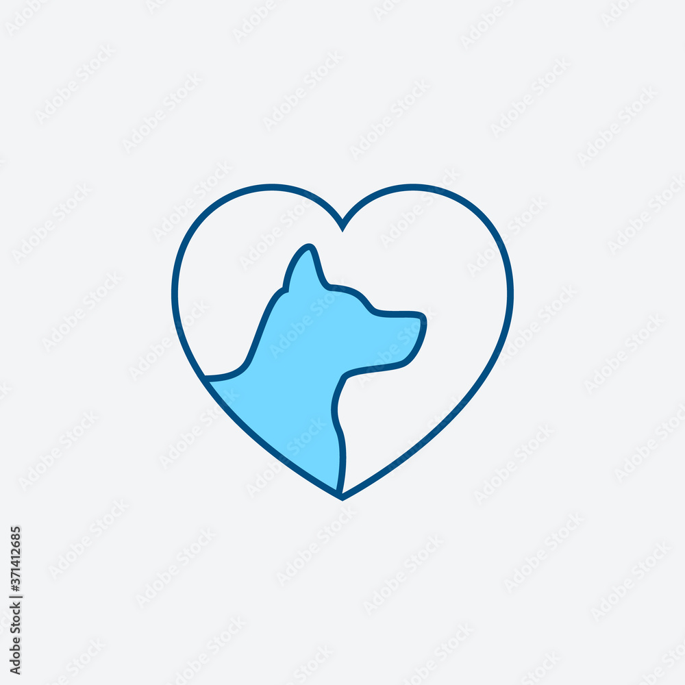 .blue line veterinary icon, graphic illustration from Pet-vet collection, for web and app design .blue line veterinary icon, graphic illustration from Pet-vet collection, for web and app design
