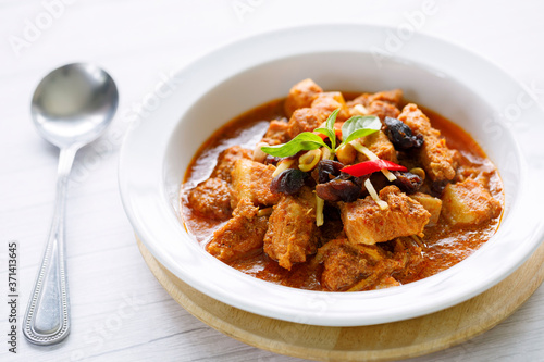 Kaeng Hung Ley, Thai Pork Curry of Northern Thailand Food.