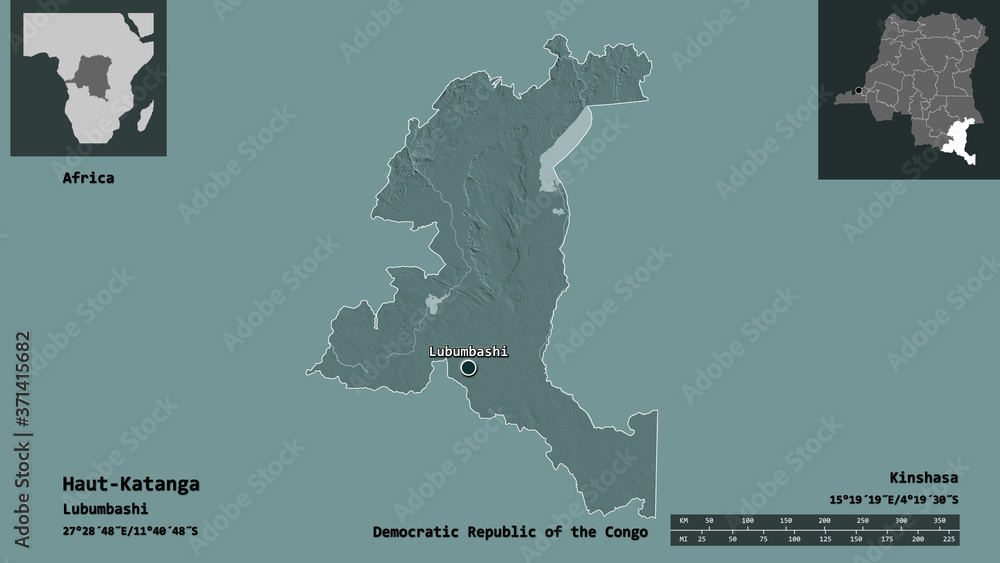 Haut-Katanga, province of Democratic Republic of the Congo,. Previews. Administrative