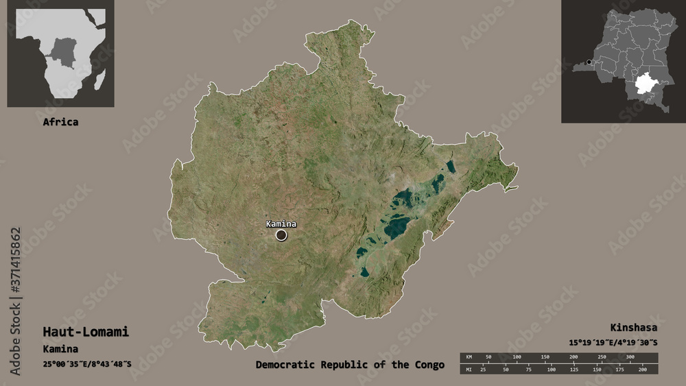 Haut-Lomami, province of Democratic Republic of the Congo,. Previews. Satellite