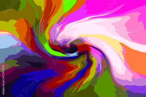 abstract background with colorful lines