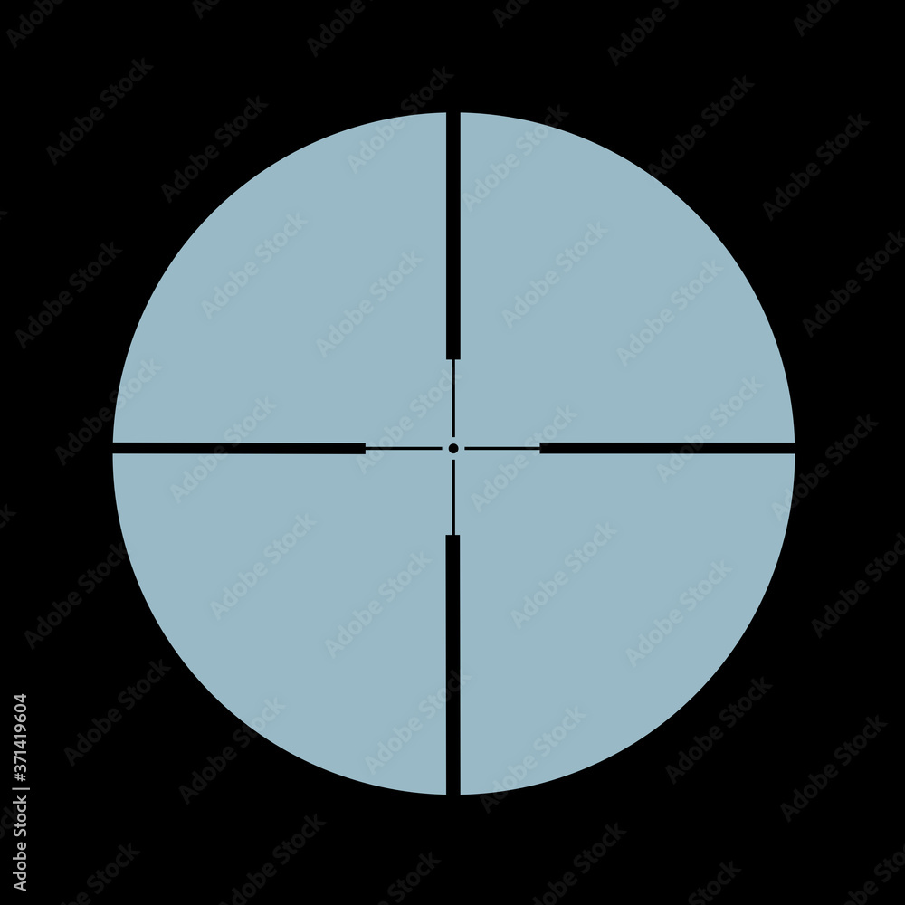 Sighting device, sight and gunsight optical aiming device for precise