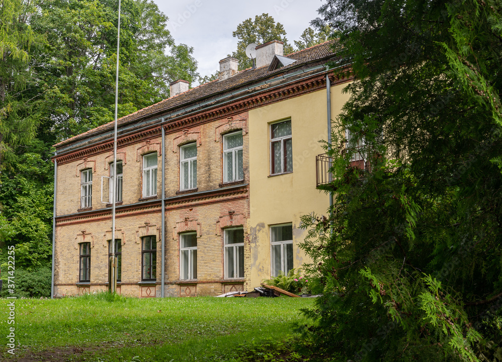 old mansion in estonia europe