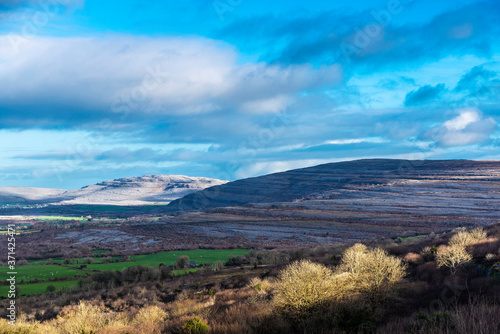 Prairie landscape in Ireland