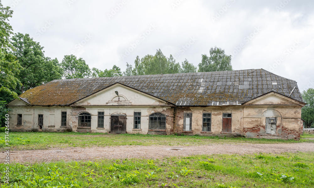 farm in estonian village