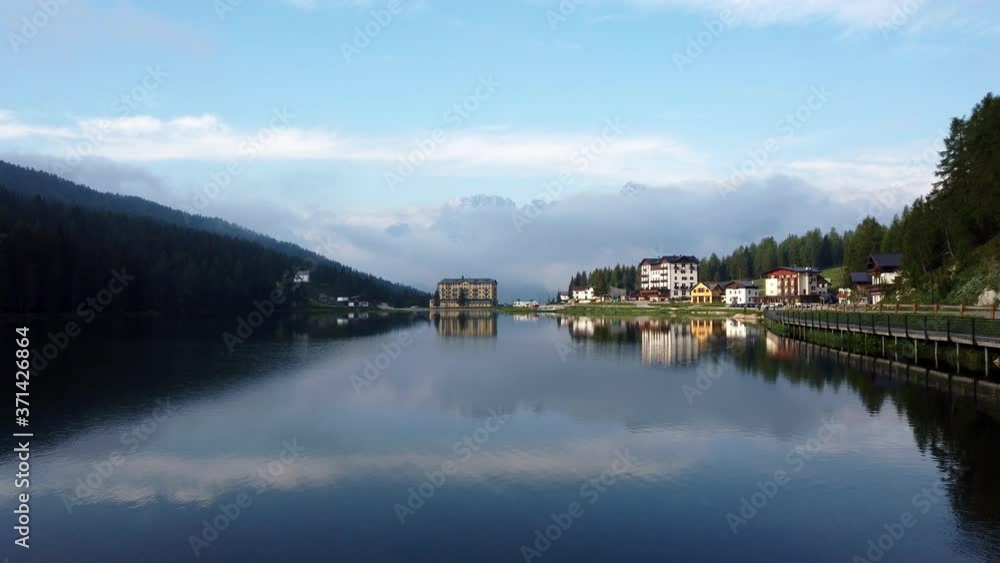Misurinasee - Sorapiss Gruppe - Dolomiten Misurinasee - Sorapiss Gruppe - Dolomiten