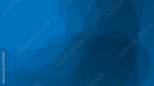 Abstract blue background with dynamic effect. Vector illustration for design.