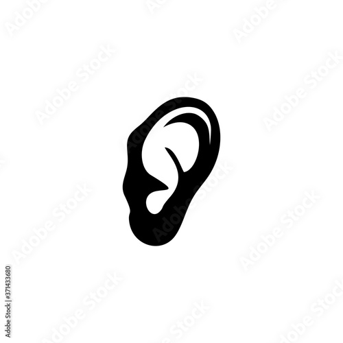 ear logo on white background
