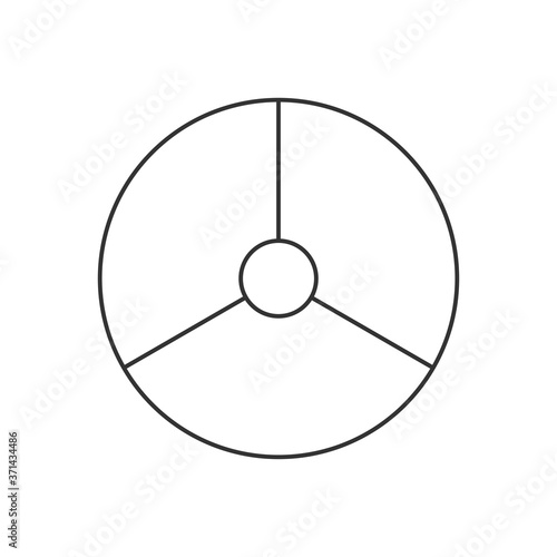 Dutch air force roundel. Military symbol. Vector Illustration