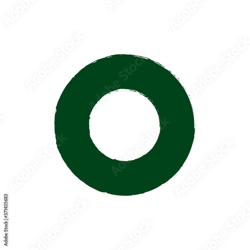 Pakistan air force roundel. Military symbol. Vector Illustration