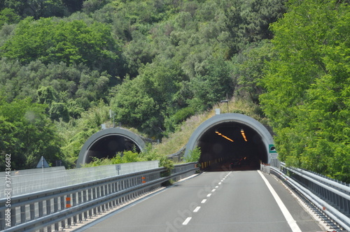highway in the mountains