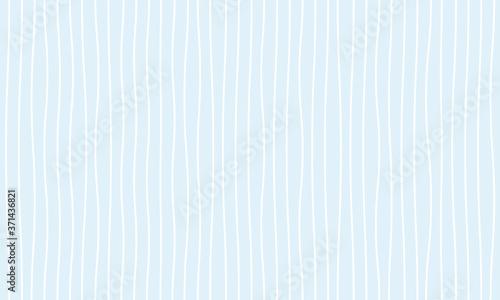 White crooked twisted vertical line pattern on a light blue background vector