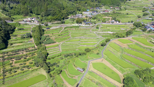 岐阜県 恵那 坂折棚田