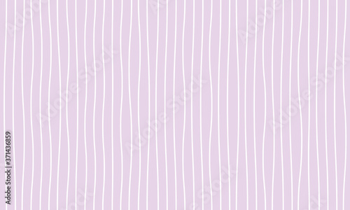 White crooked twisted vertical line pattern on a lilac background vector