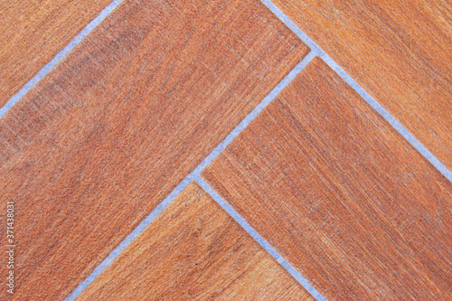 Obraz na płótnie Wooden wall background made with vertical planks w salonie