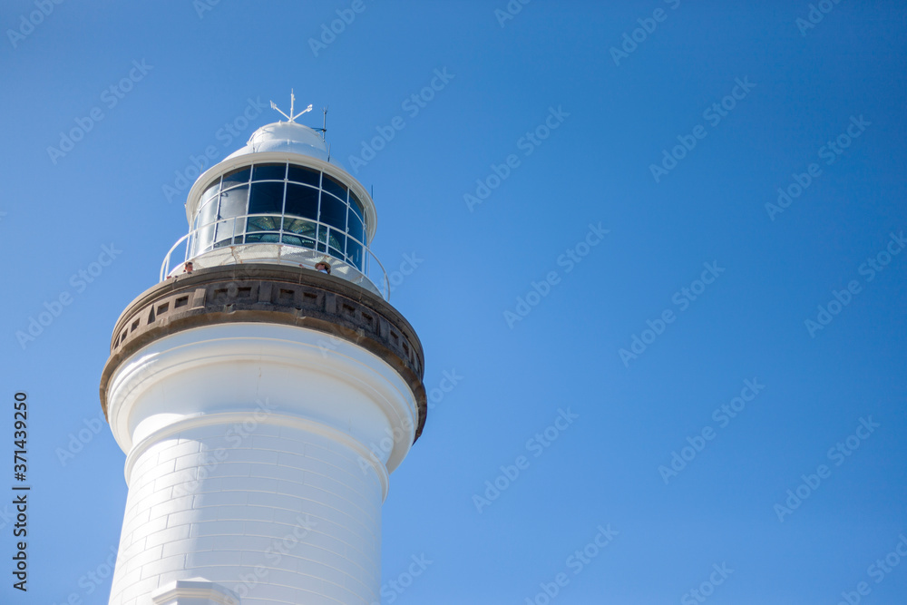 Famous lighthouse in Byron Bay, Australia Famous lighthouse in Byron Bay, Australia