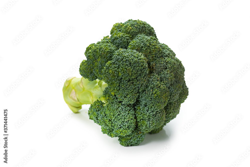 Fresh tasty broccoli isolated on white background. Fresh tasty broccoli isolated on white background.