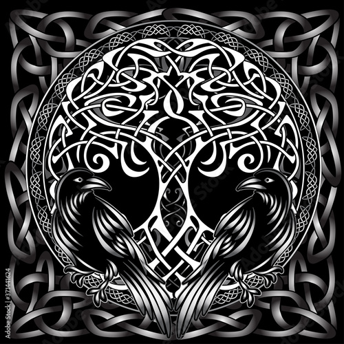 Odin's Celtic Raven