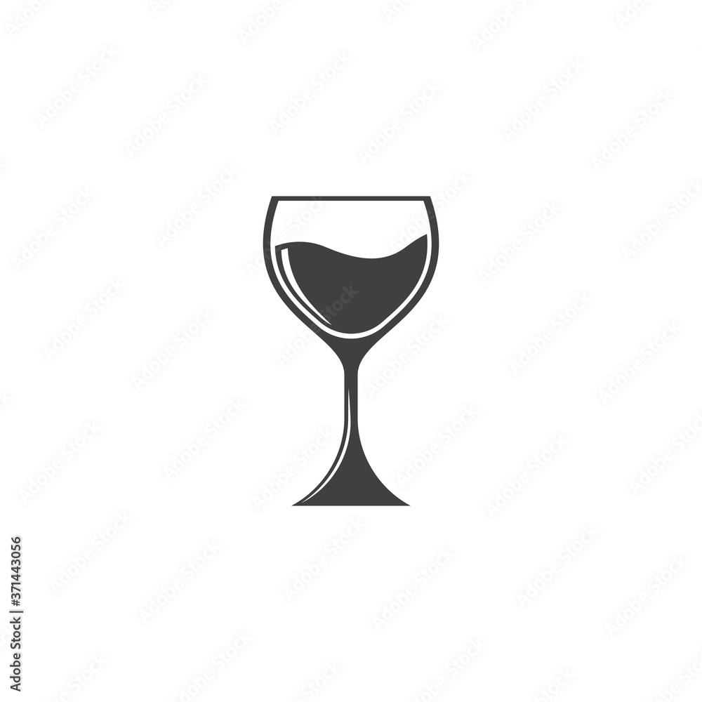 wine glass icon vector illustration wine glass icon vector illustration