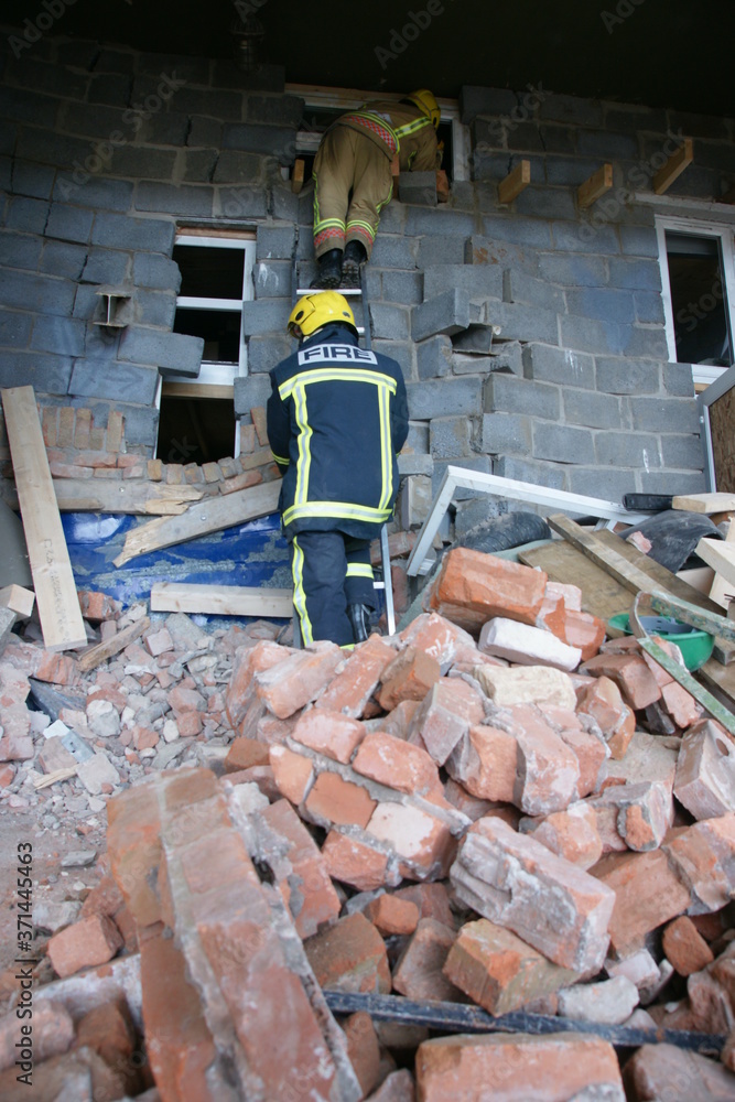 structural damage, building collapse, danger zone, search and rescue ...