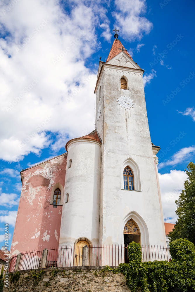 Church of the Assumption of Virgin Mary, Bitov castle, South Moravia Region, Czech Republic