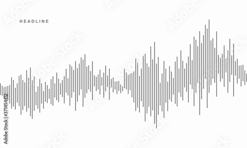 Abstract geometric technological background. Vector creative design.
