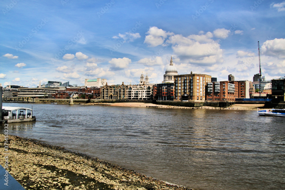 The River Thames in London