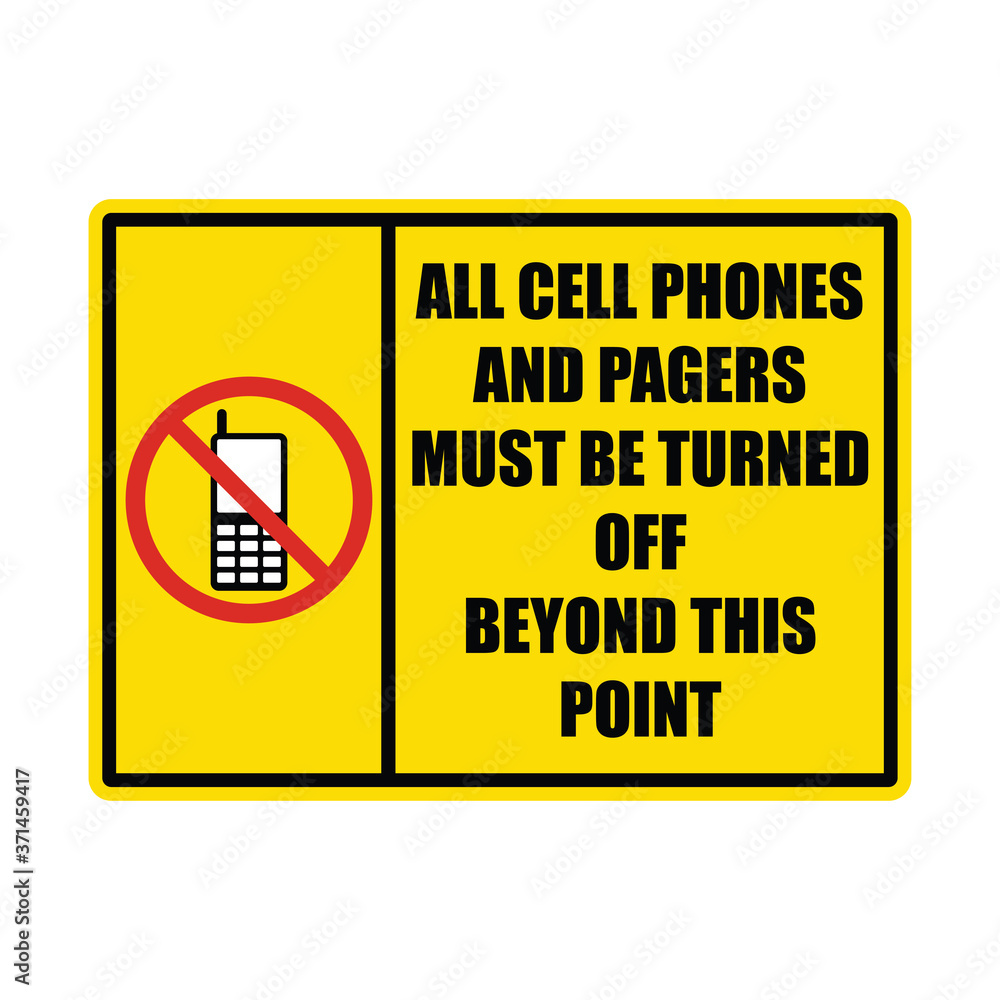 no cellular phone zone area for signboard or label. vector illustration no cellular phone zone area for signboard or label. vector illustration
