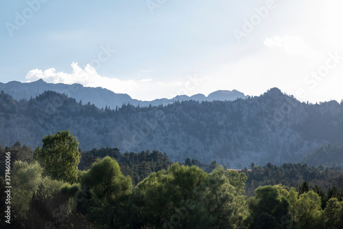 wild  spooky and unusual mediterranean mountains landscapes